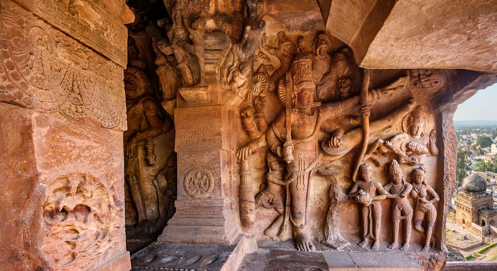 Badami Cave Temples, Karnataka