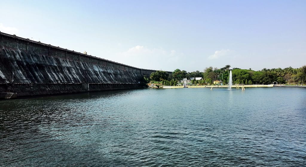 Krishna Raja Sagara Dam, Karnataka